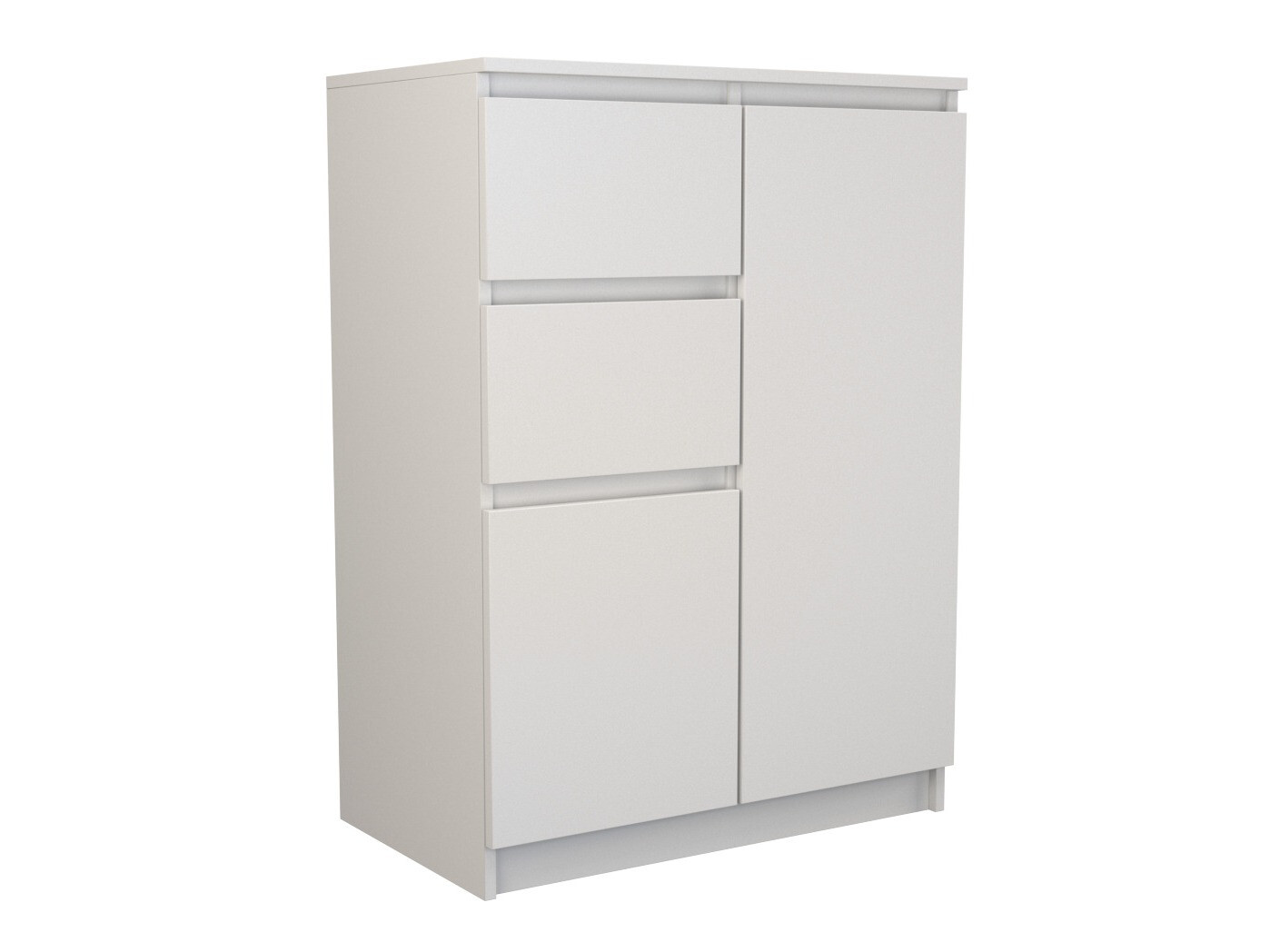 Kommode Elbvelu 111 (Hvid)