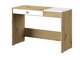 Skrivebord Almira 109 (Artisan eg + Hvid + Grå)