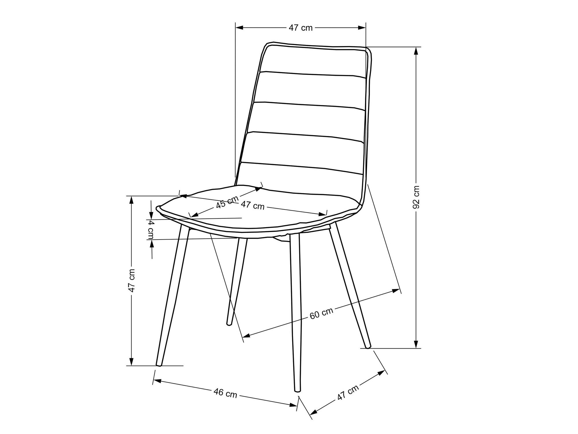 Stol Houston 1639 (Beige)