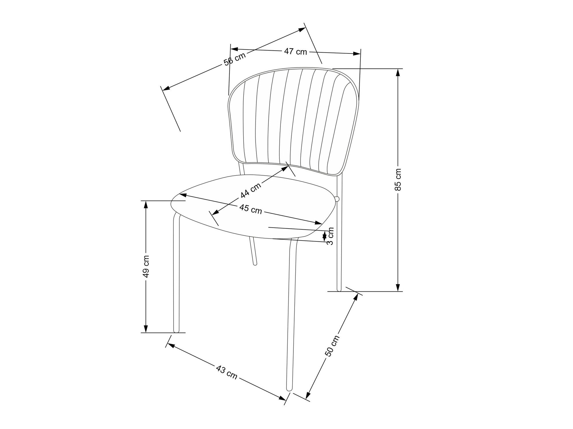 Stol Houston 1640 (Beige)