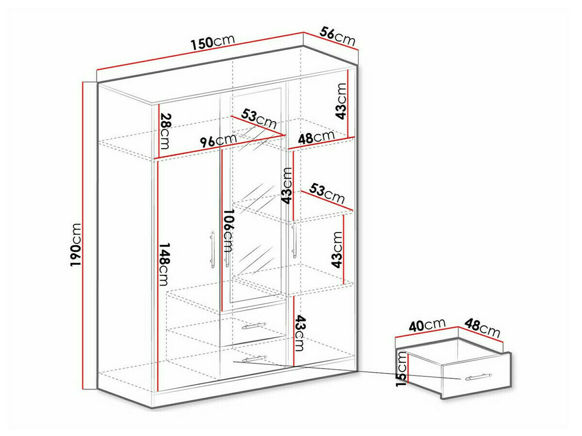 Garderobeskab Cavmero 103 (Artisan eg)