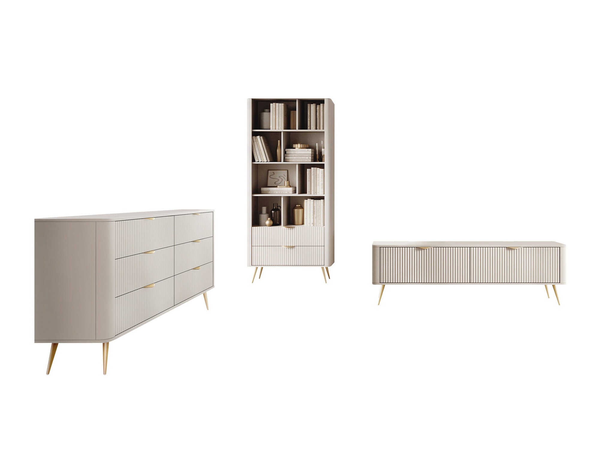 Stuemøbelsæt Lectum II (Beige)