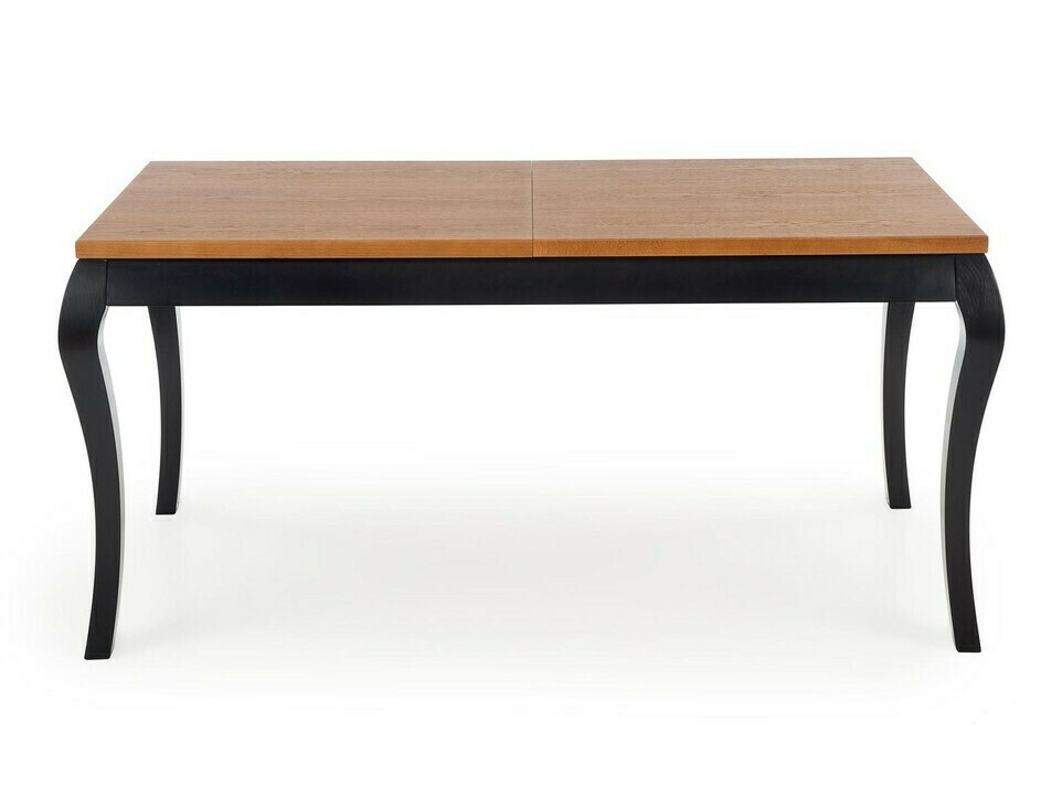 Bord Houston 1202 (Mørk eg + Sort)