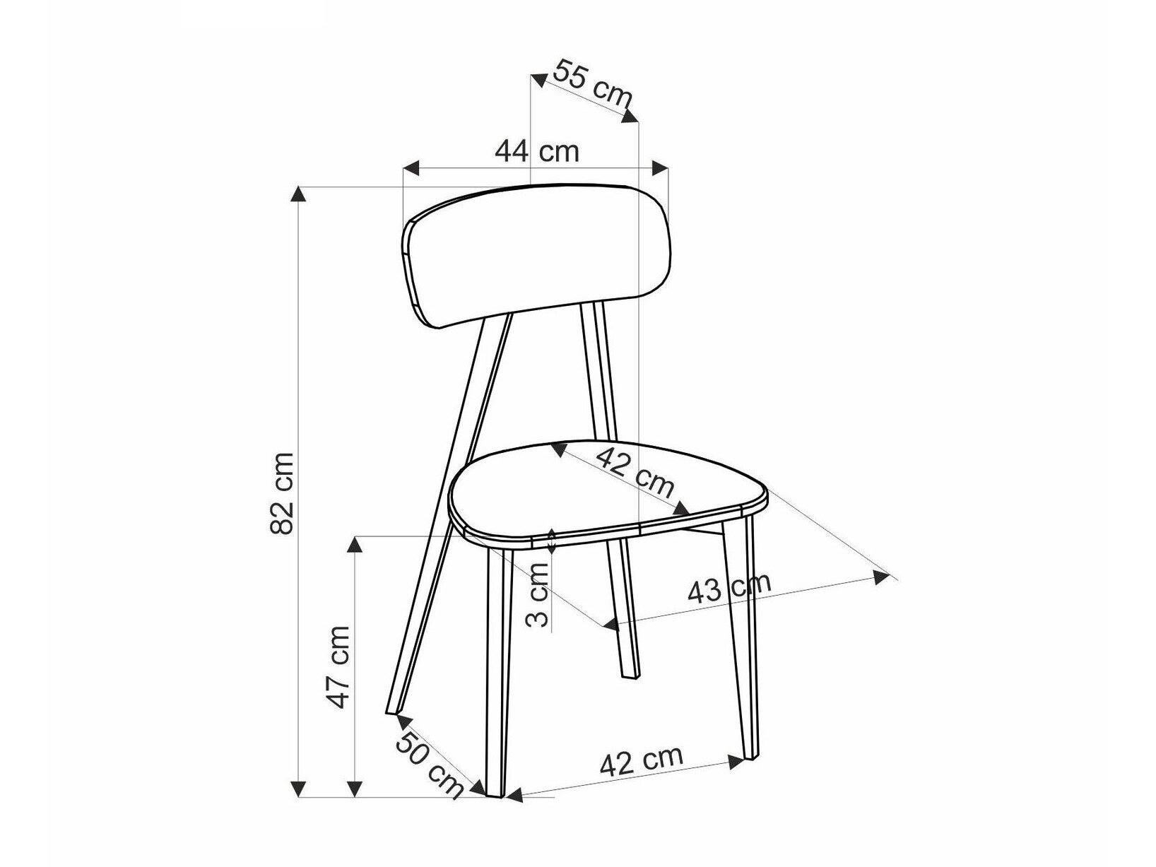 Stol Houston 1678 (Beige)