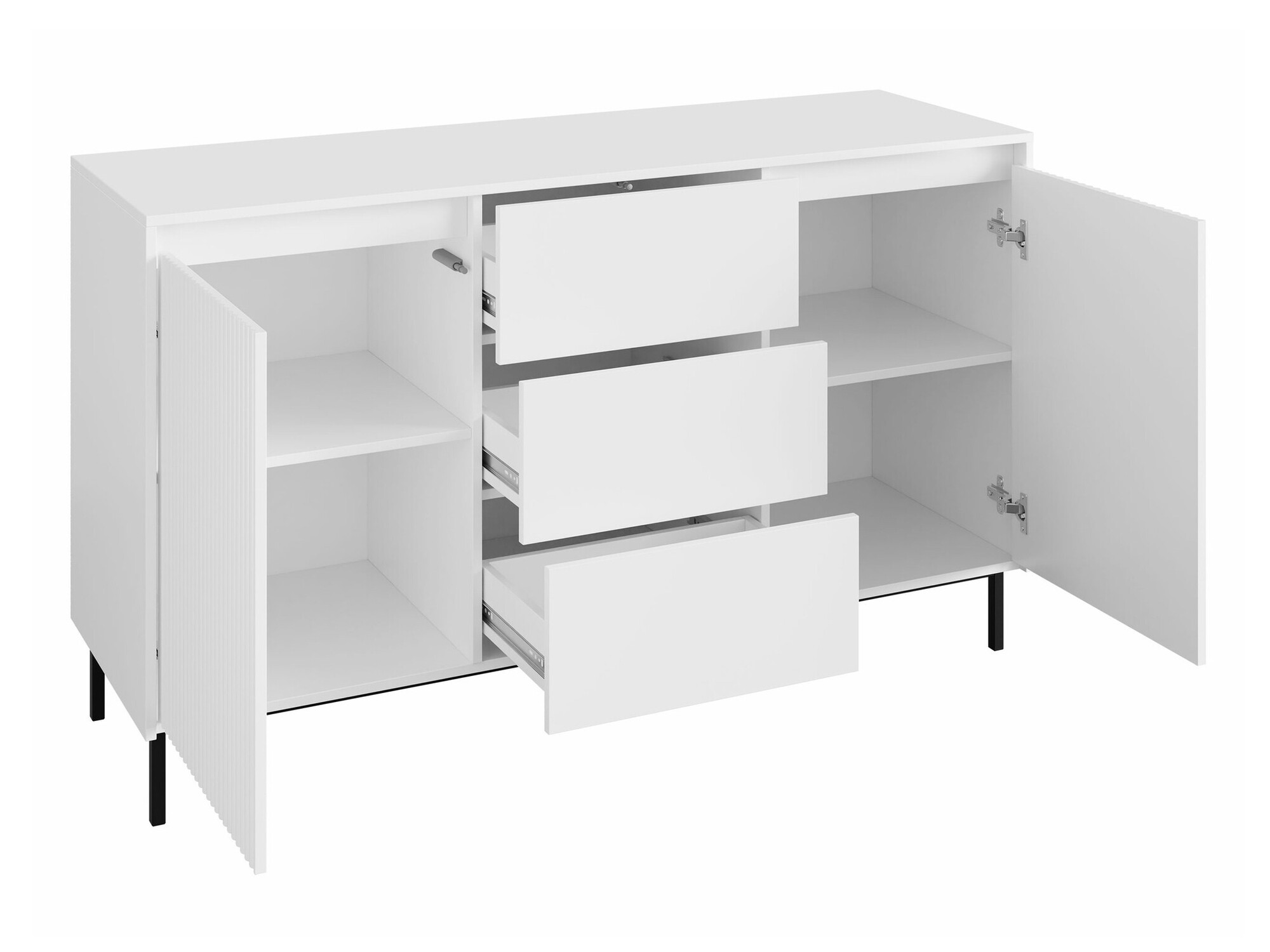 Kommode Comfivo Delruva I (Hvid)