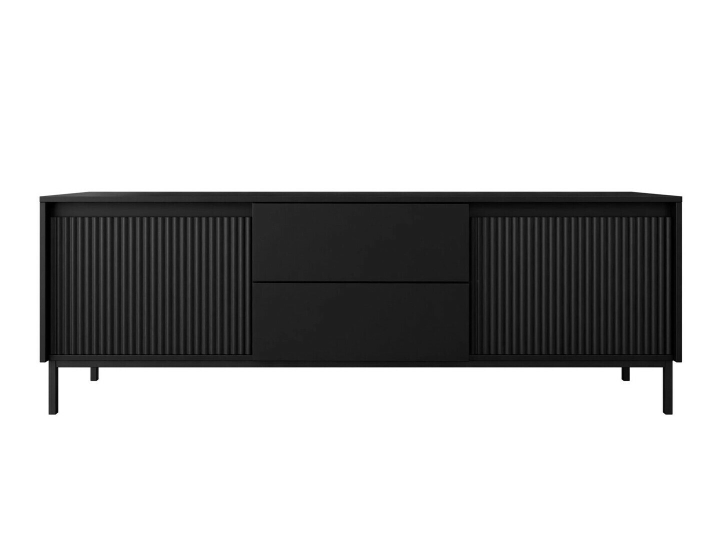 TV-bord Comfivo Delruva I (Sort)