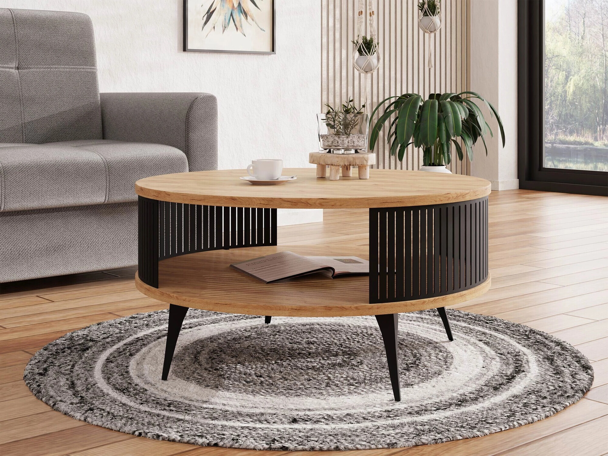 Sofabord Vitum (Craft gylden eg)