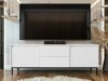 TV-bord Comfivo Delruva 104 (Hvid)