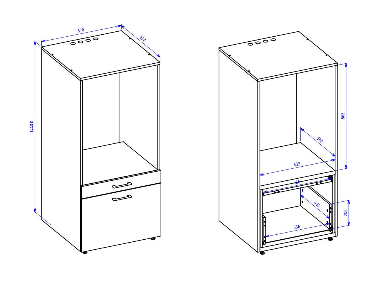 Reol til badeværelse Austin 377 (Hvid)