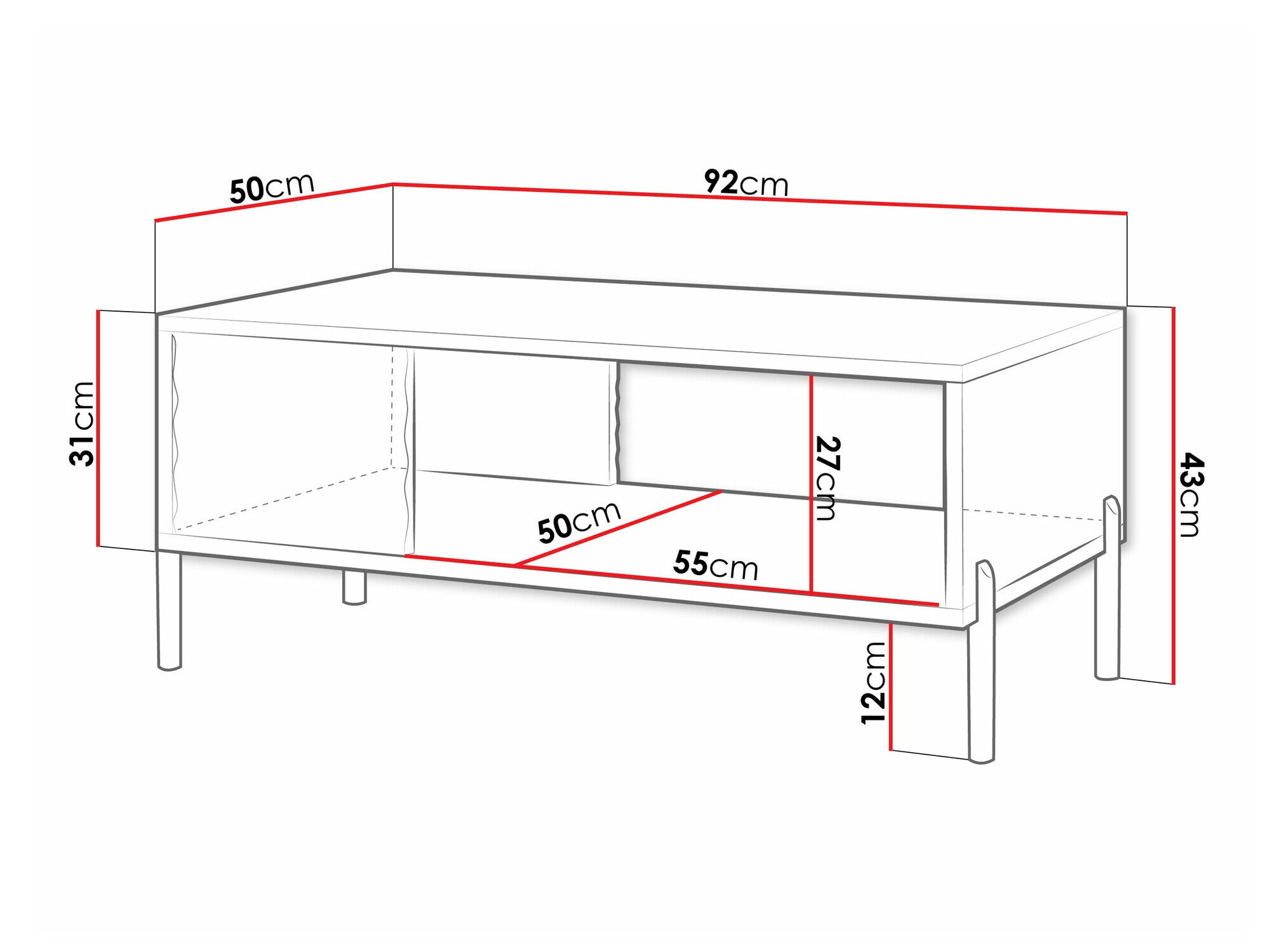 Sofabord Comfivo Serfero 104