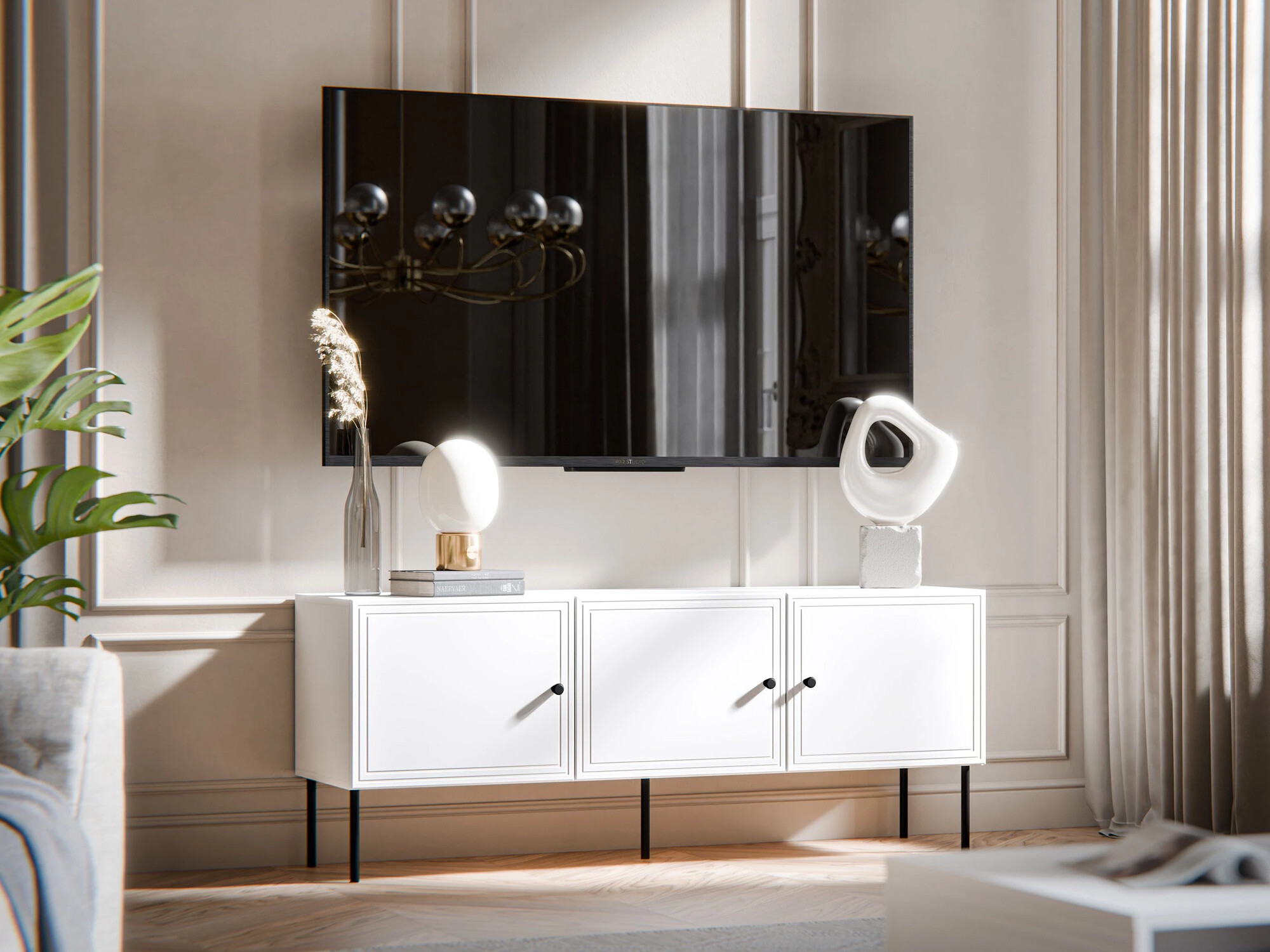 TV-bord Celra (Hvid)