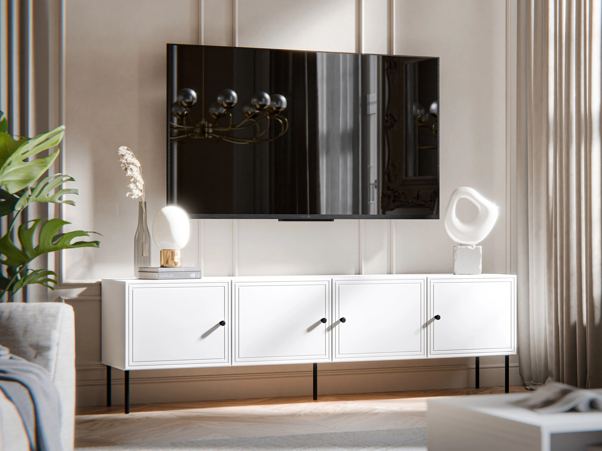 TV-bord Celra I (Hvid)