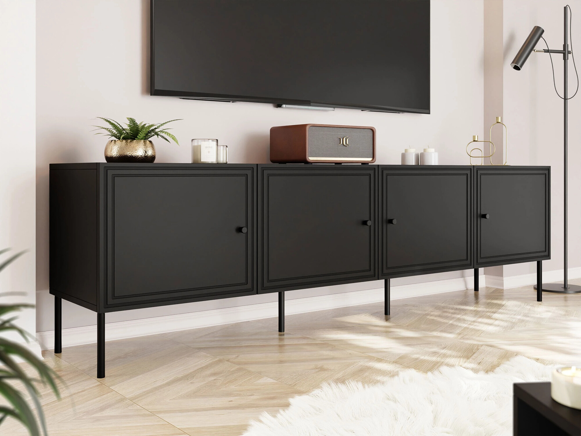 TV-bord Celra I (Sort)