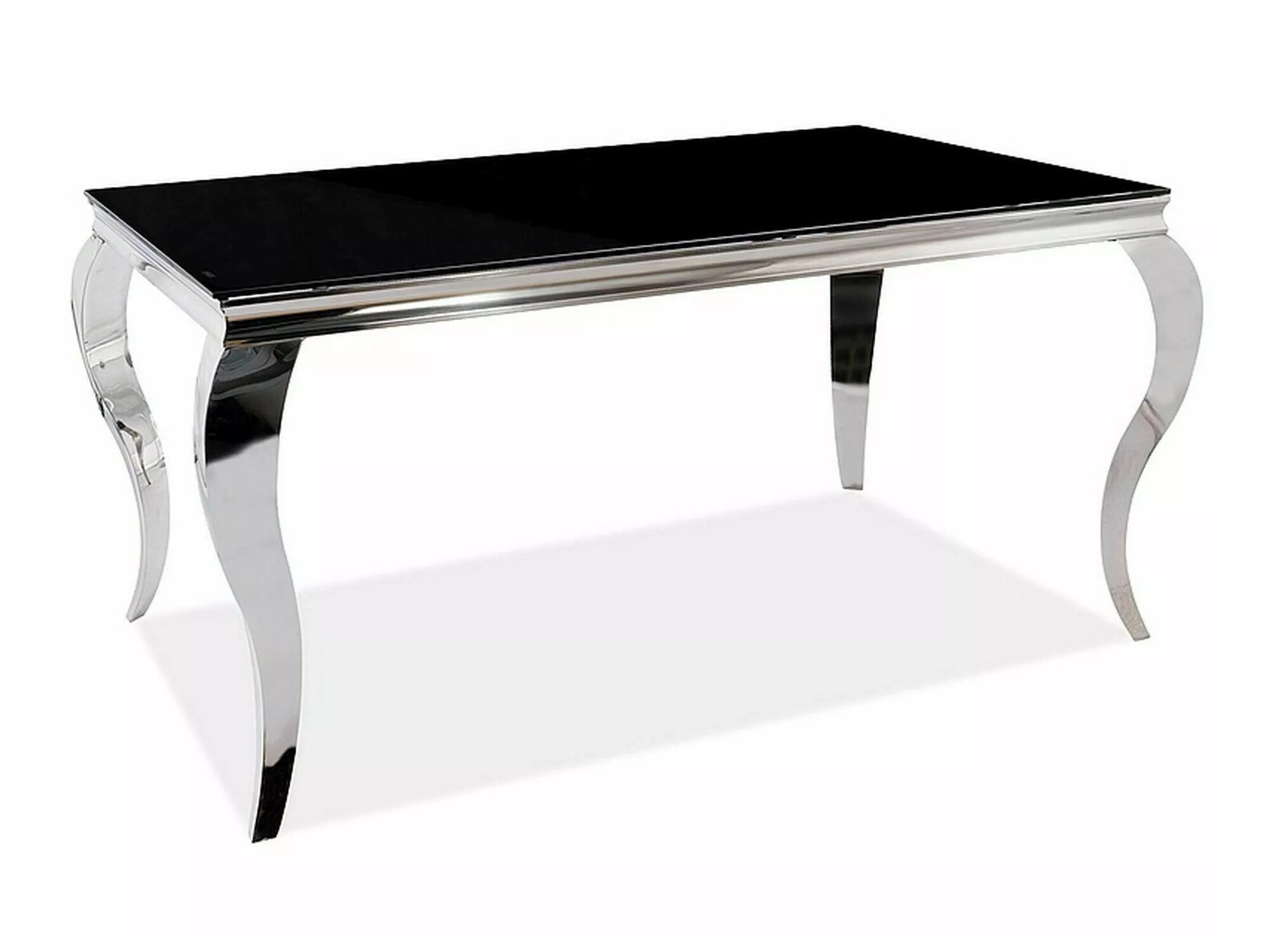 Bord Detroit 323 (Sort + Sølv)