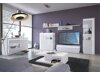 TV-bord Feldeli 102 (Hvid + Glansfuld hvid)