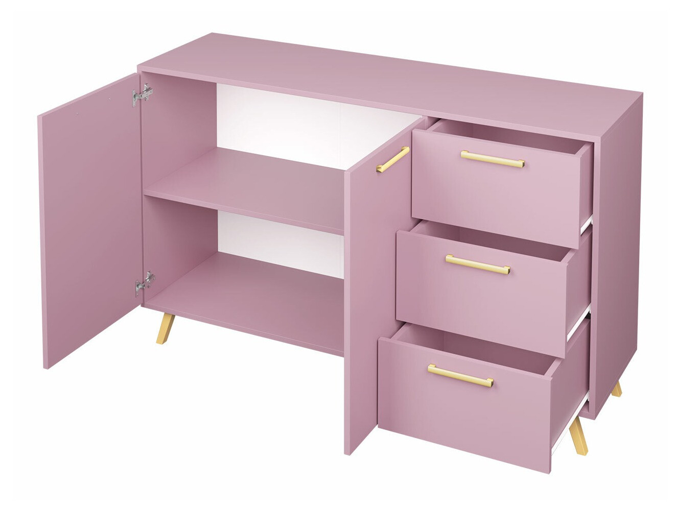 Møbelsæt Rosa (Blå)