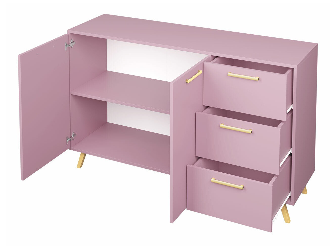 Møbelsæt Rosa (Lilla)