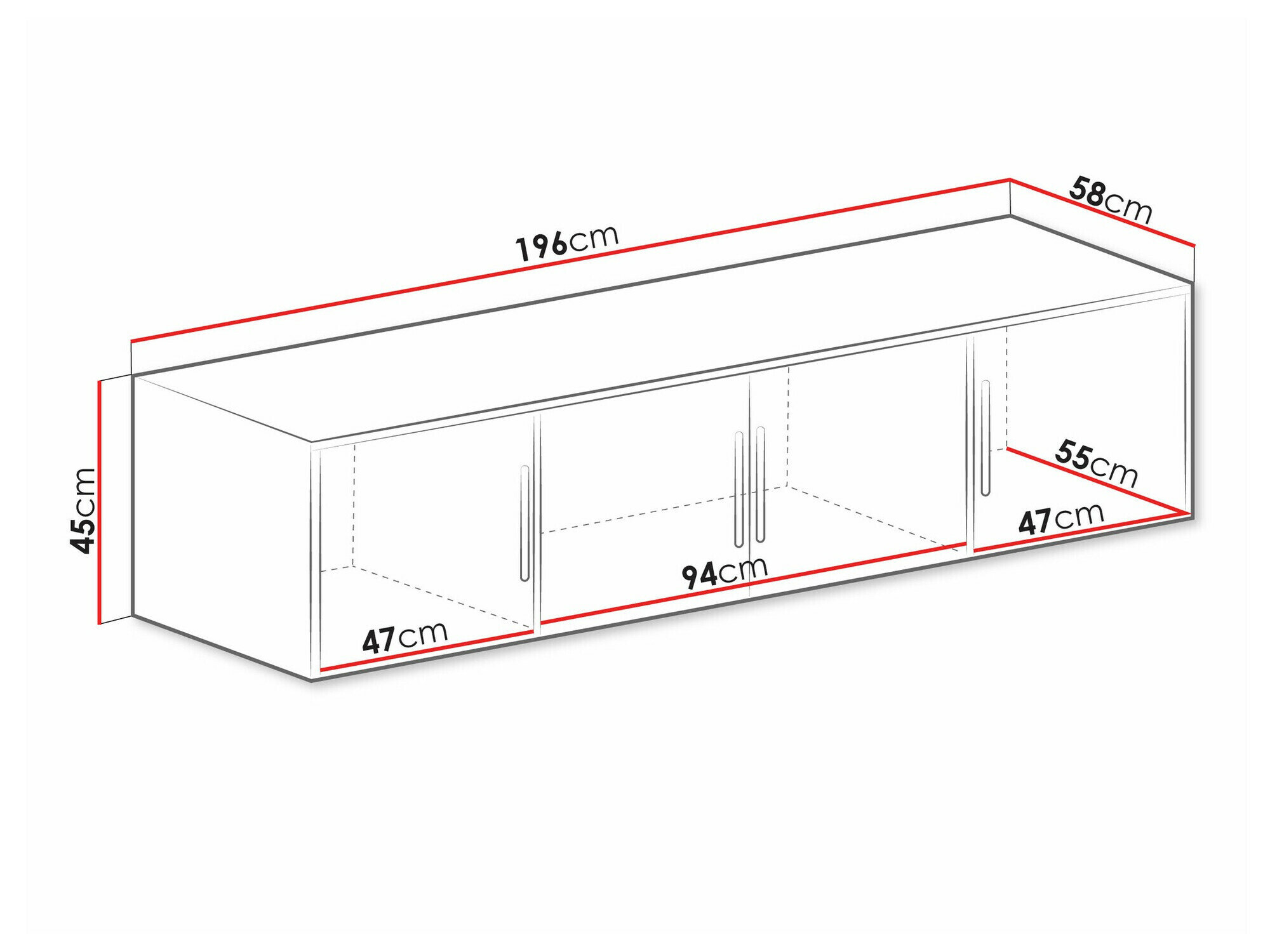 Skænk Dortivu 146 (Wellington eg)