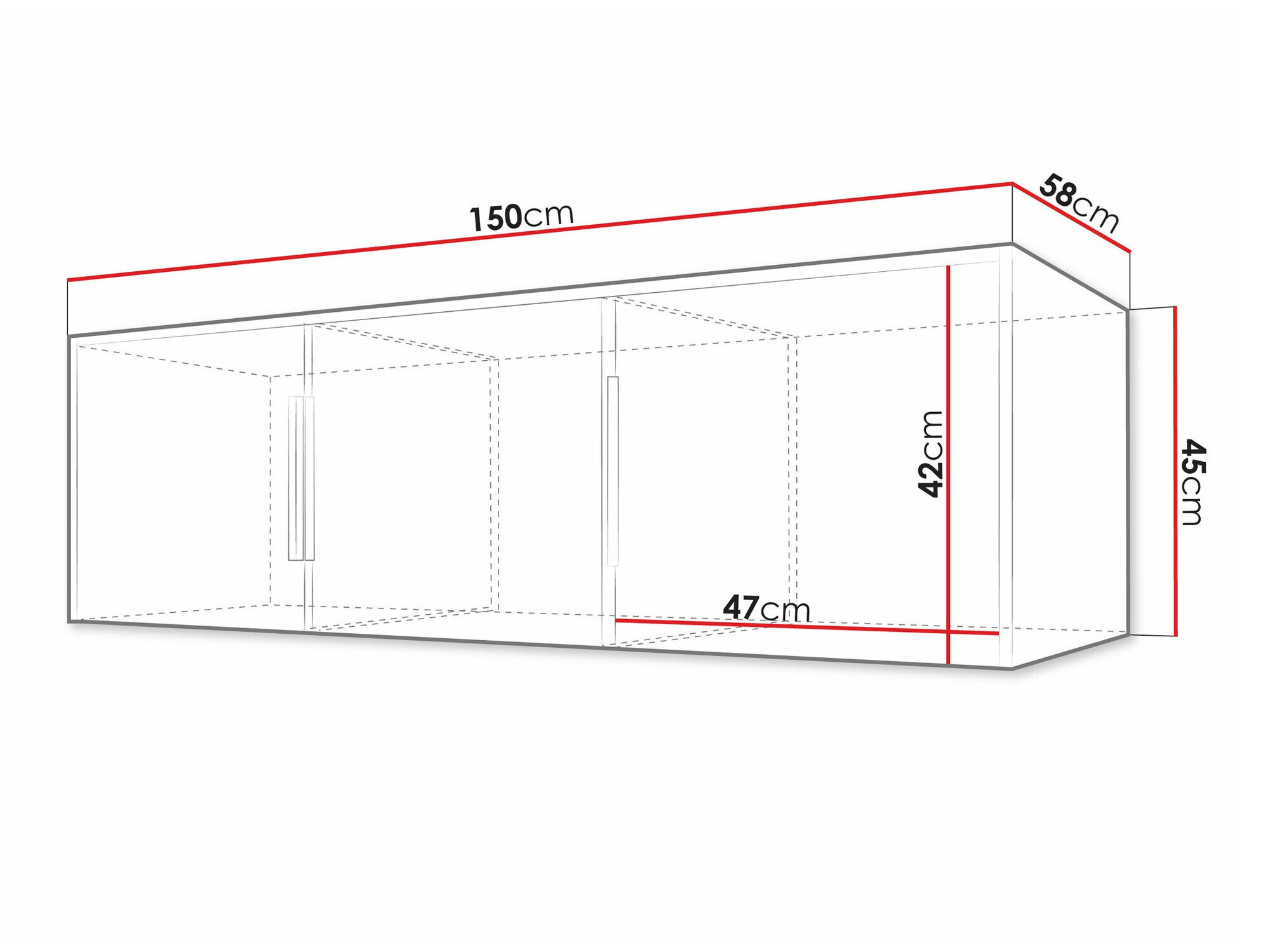 Skænk Enolevo 105 (Wotan eg + Sort)