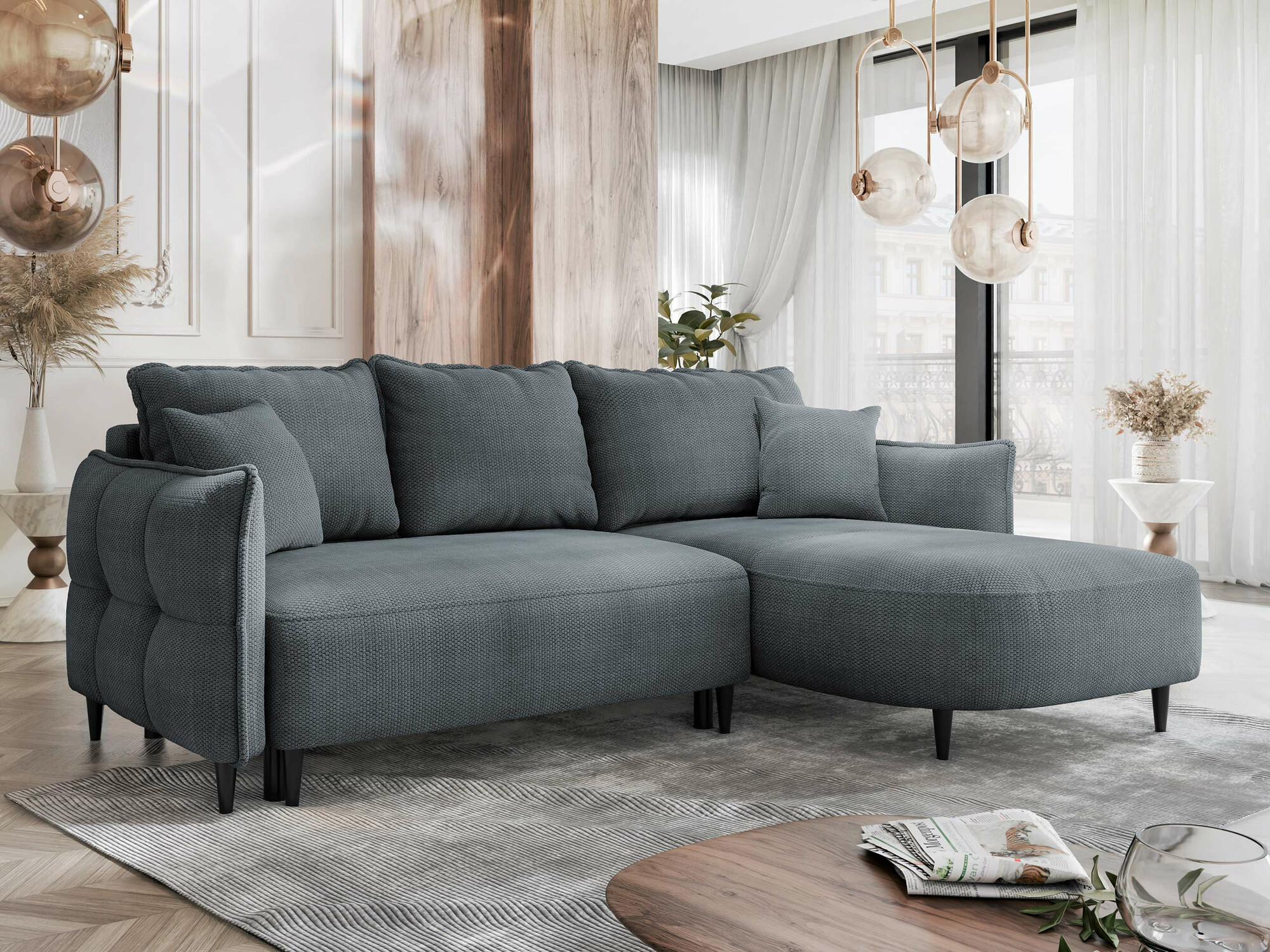 Hjørnesofa TrendyNest Ocelis (Onega 07)
