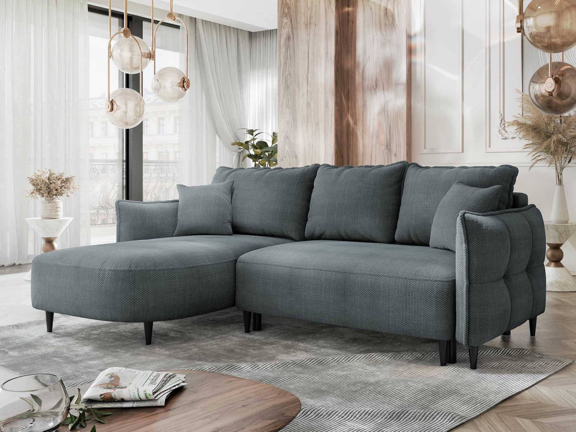Hjørnesofa TrendyNest Ocelis (Onega 07)