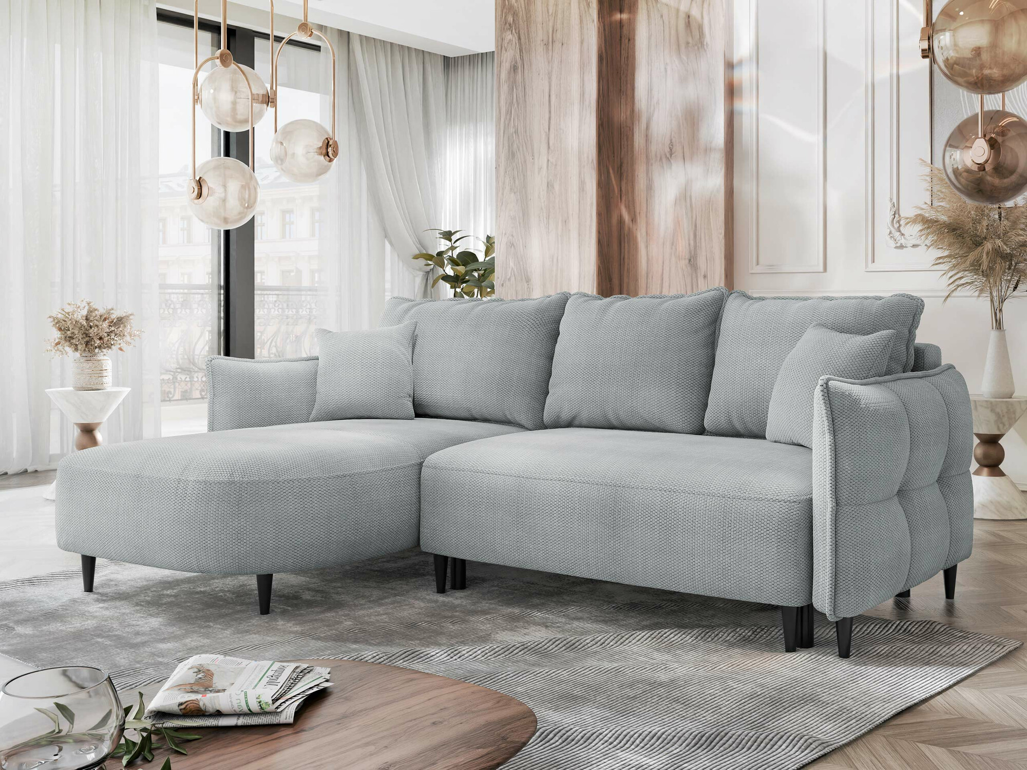 Hjørnesofa TrendyNest Ocelis (Onega 08)