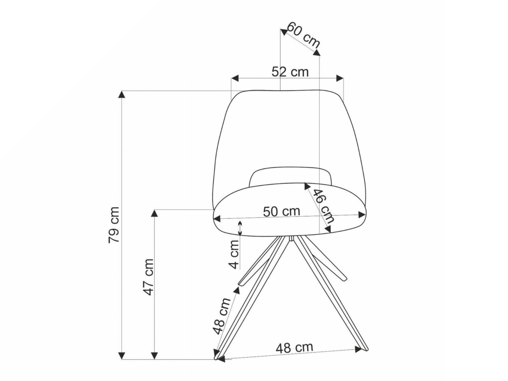Stol Houston 1754 (Beige)