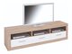 TV-bord Romfera 103 (Hvid + San remo eg)
