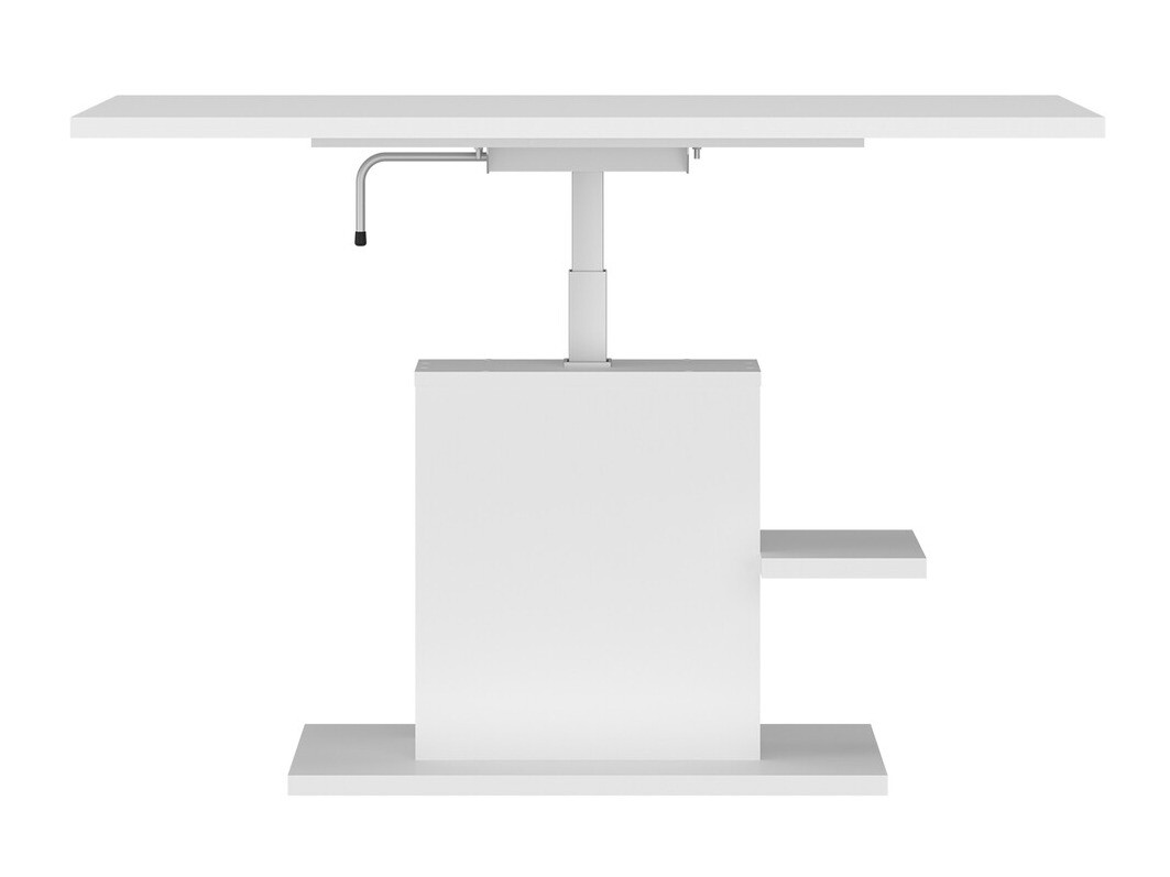 Transforming sofabord Ontario 122 (Hvid)