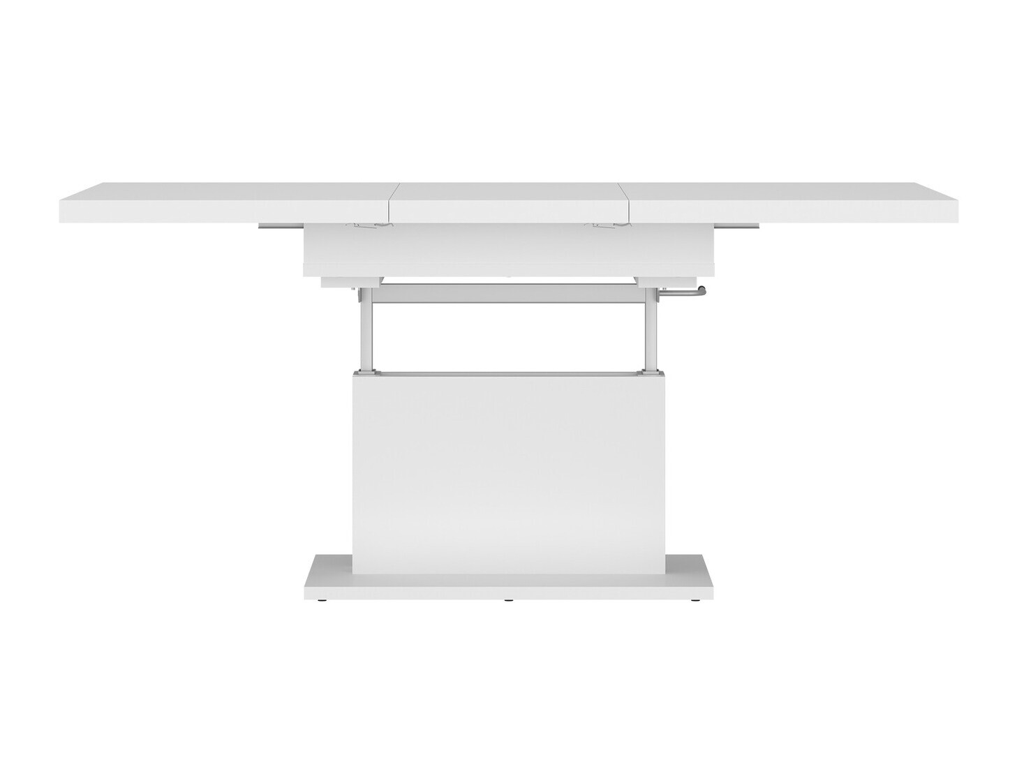 Transforming sofabord Ontario 123 (Hvid)