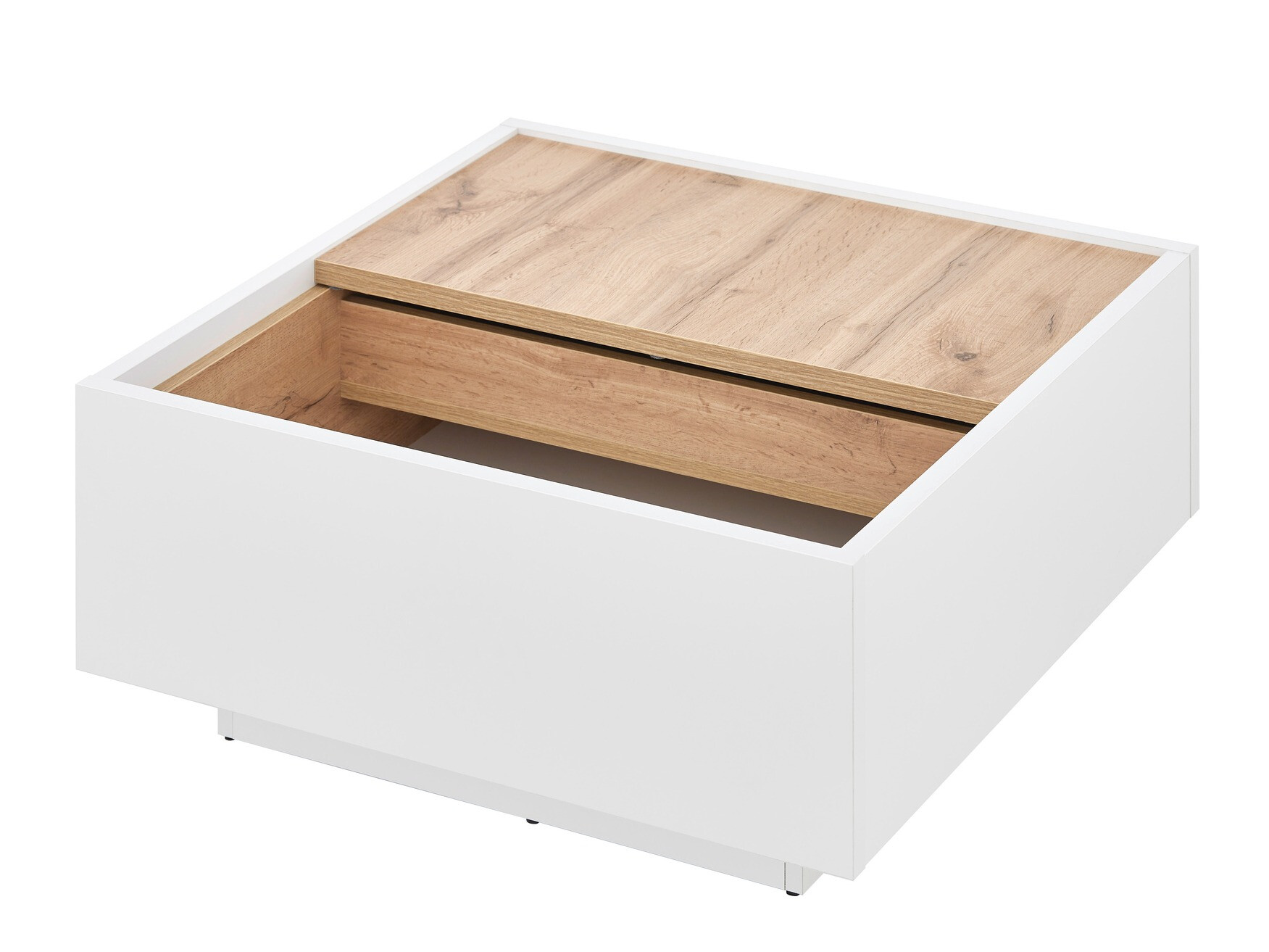 Sofabord Avimavi 109 (Hvid + Wotan eg)