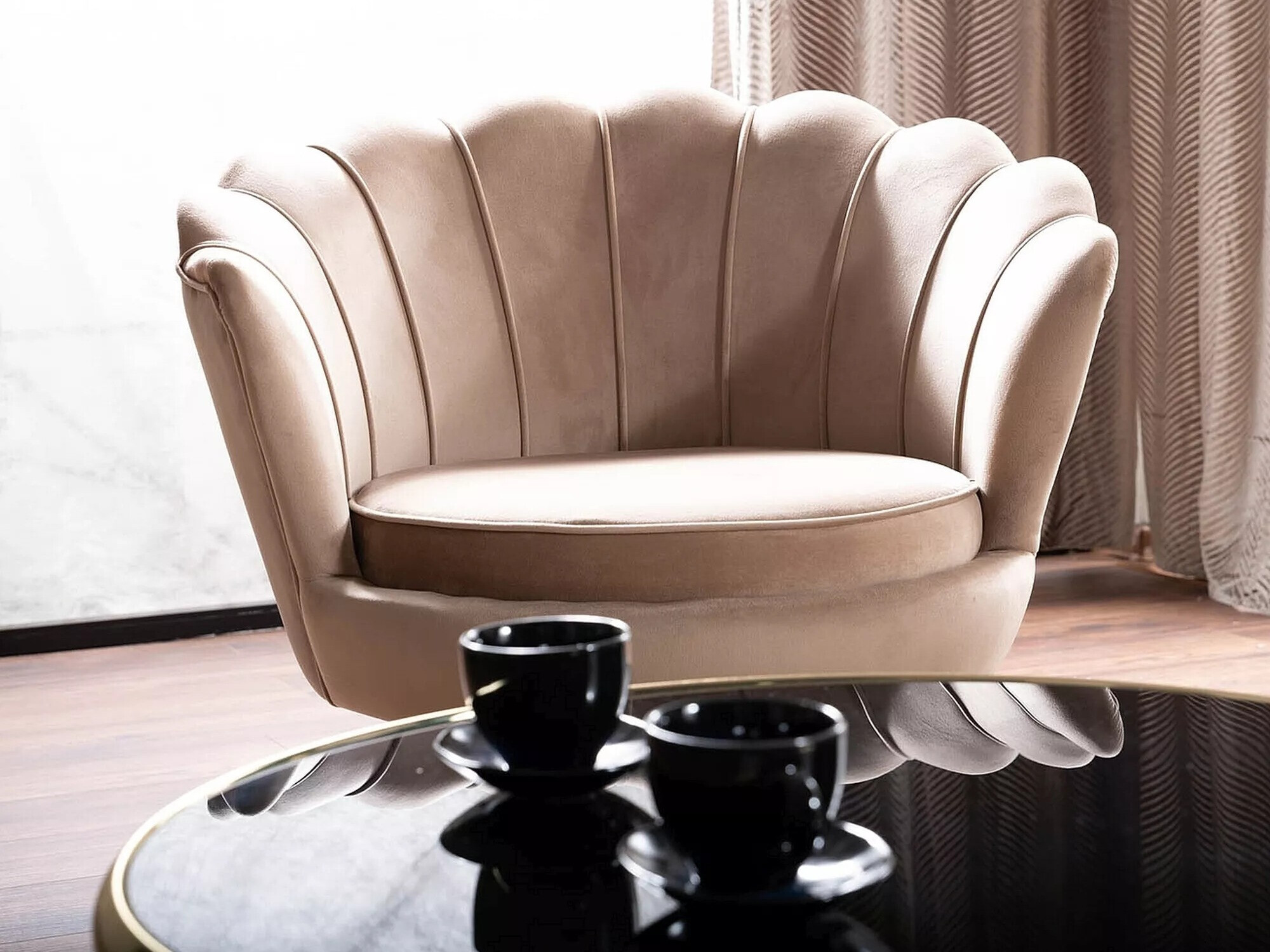 Lænestol Detroit 483 (Beige)