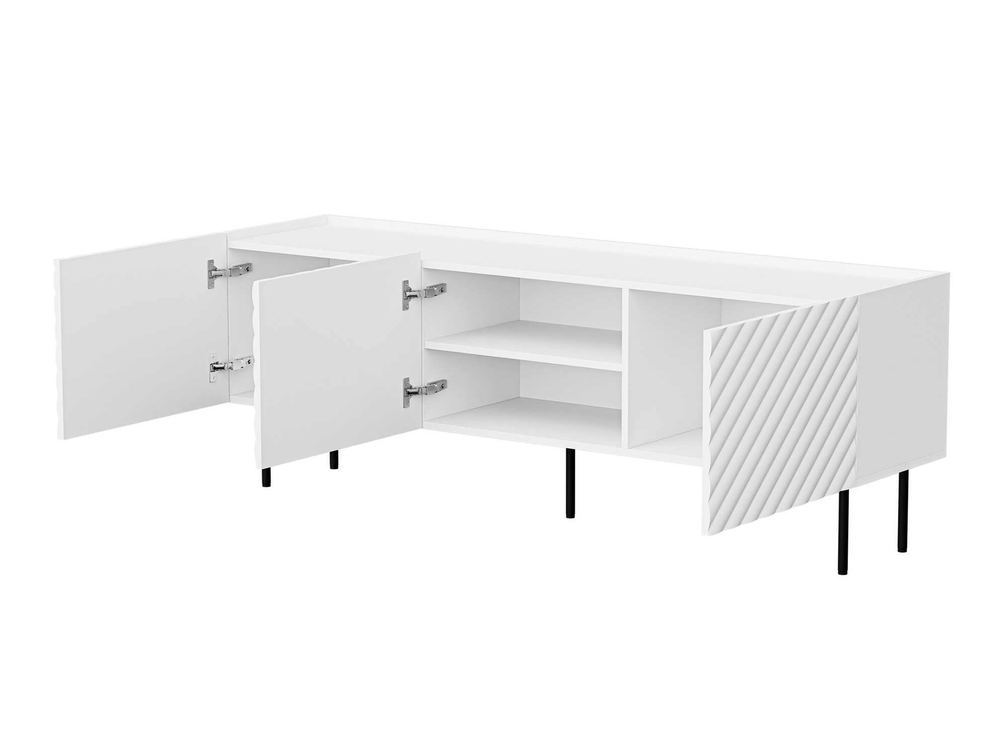 TV-bord Sillen (Sort)