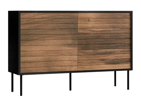 Kommode Flosoru 101 (Valnød + Sort)