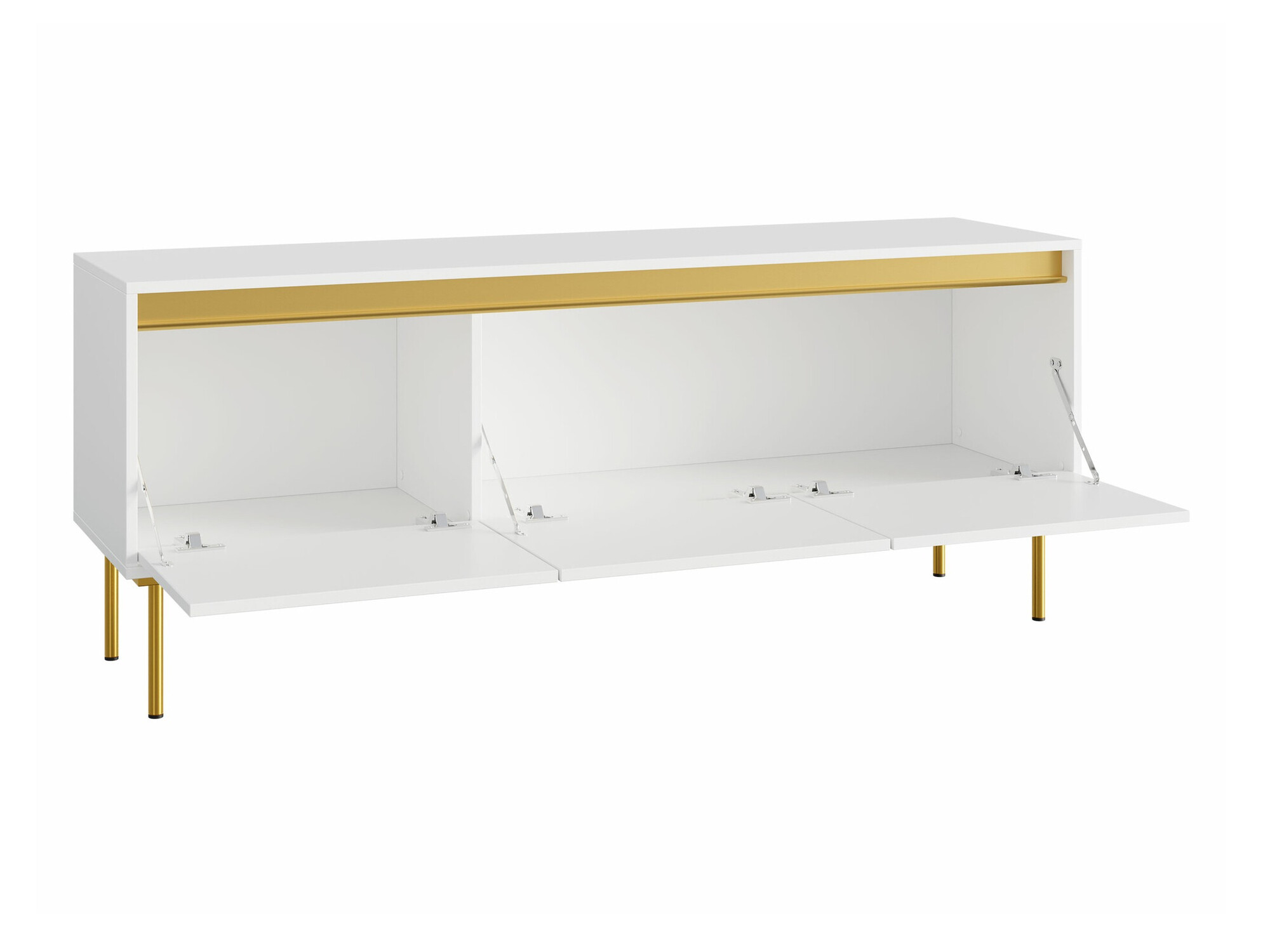 TV-bord Comfivo Betula (Hvid)