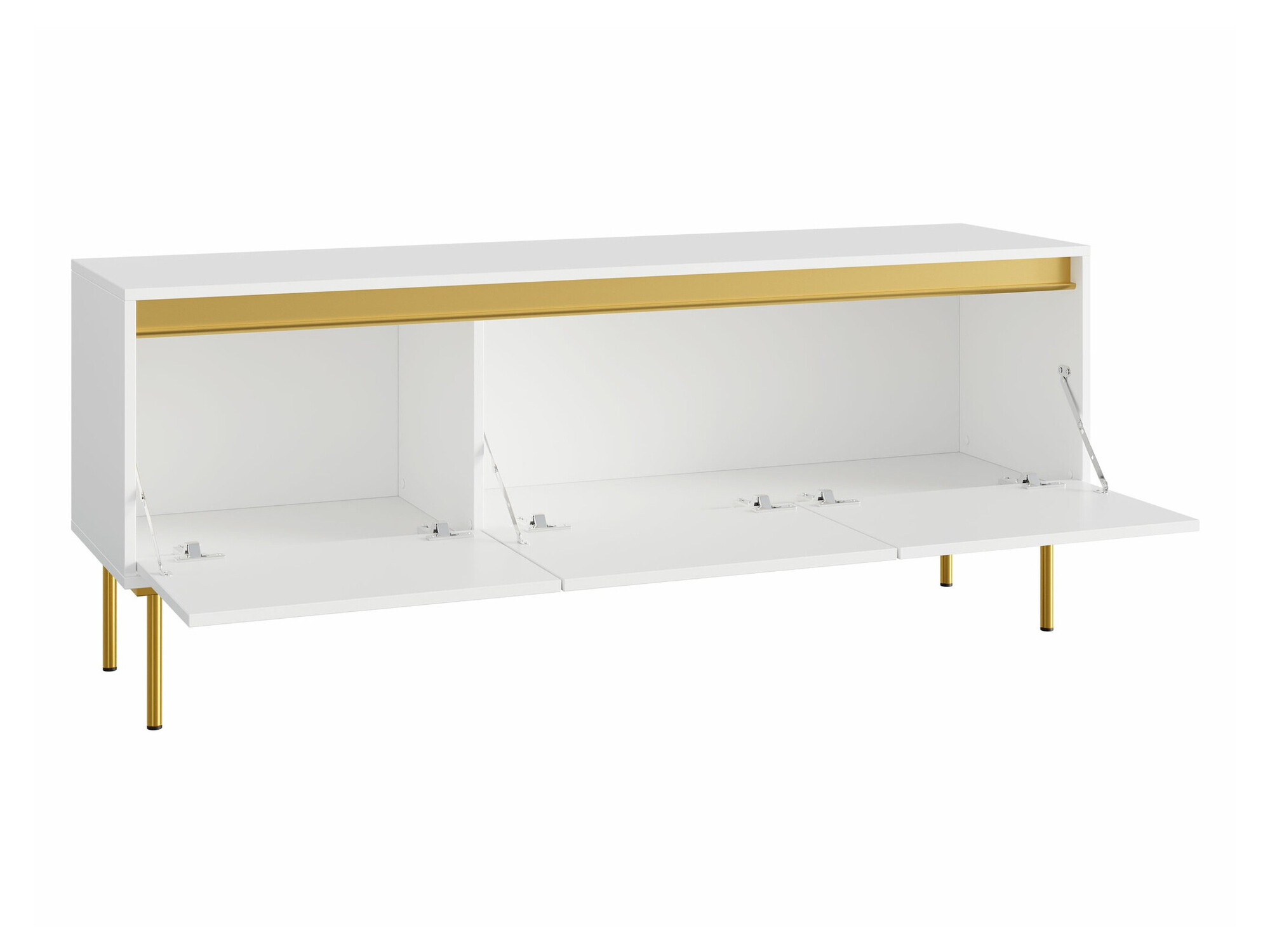 TV-bord Comfivo Betula (Sort)