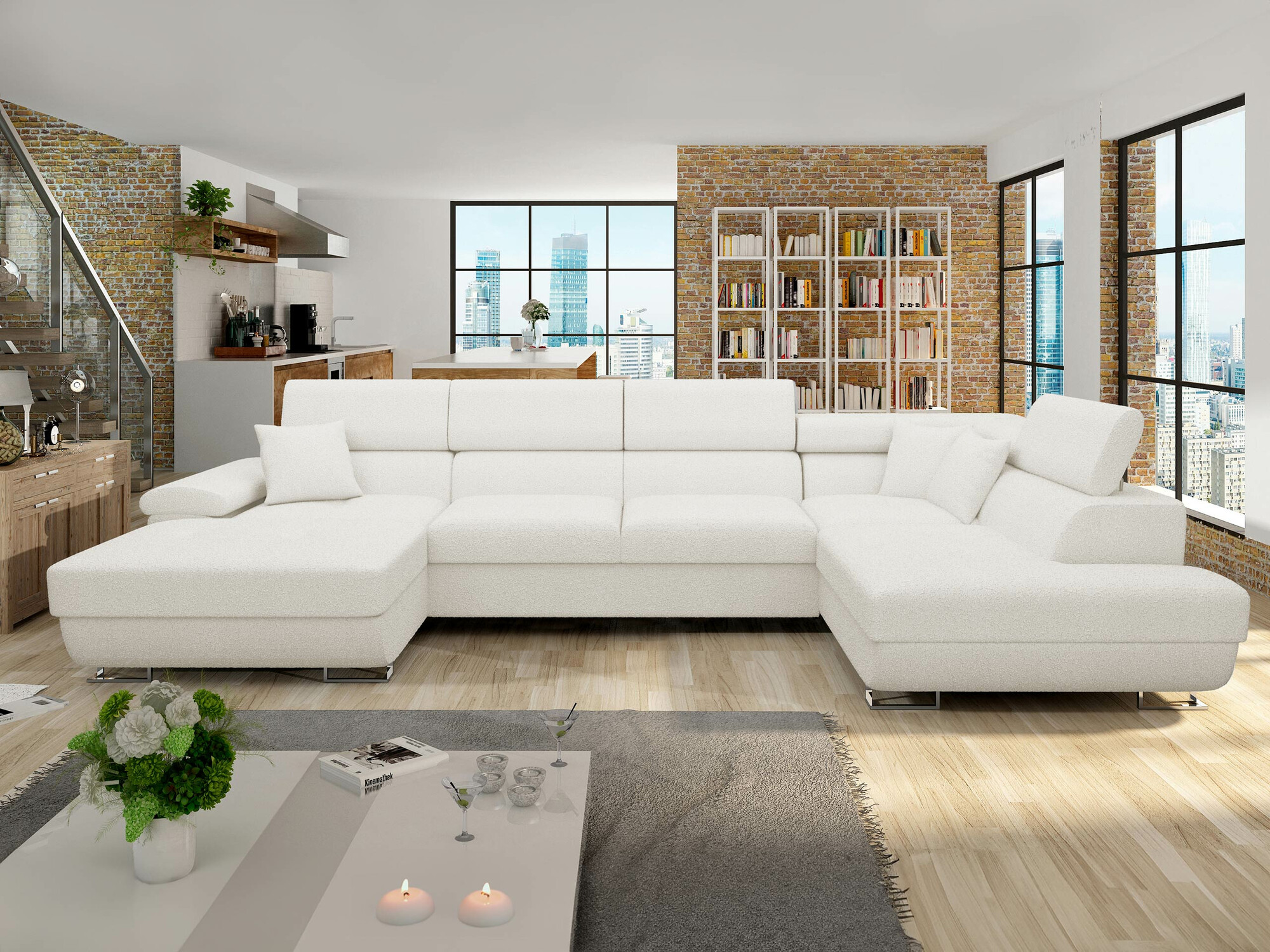 Hjørnesofa Comfivo Ruta V (Abriamo 04)