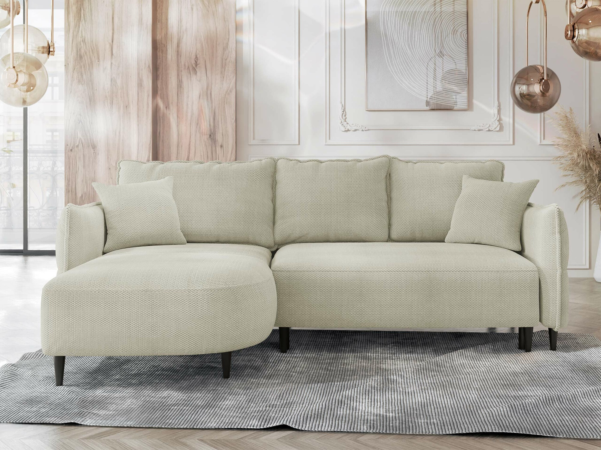 Hjørnesofa TrendyNest Ocelis (Onega 02)