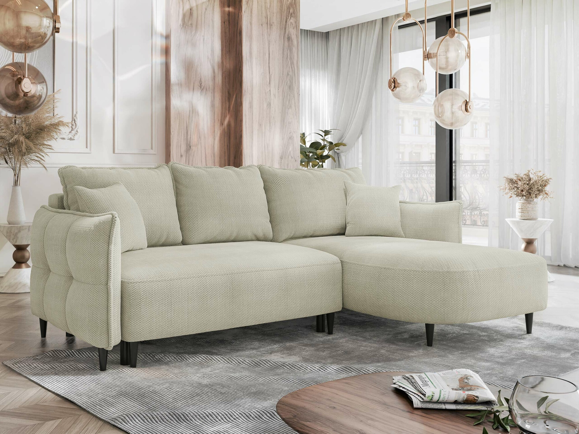 Hjørnesofa TrendyNest Ocelis (Onega 02)