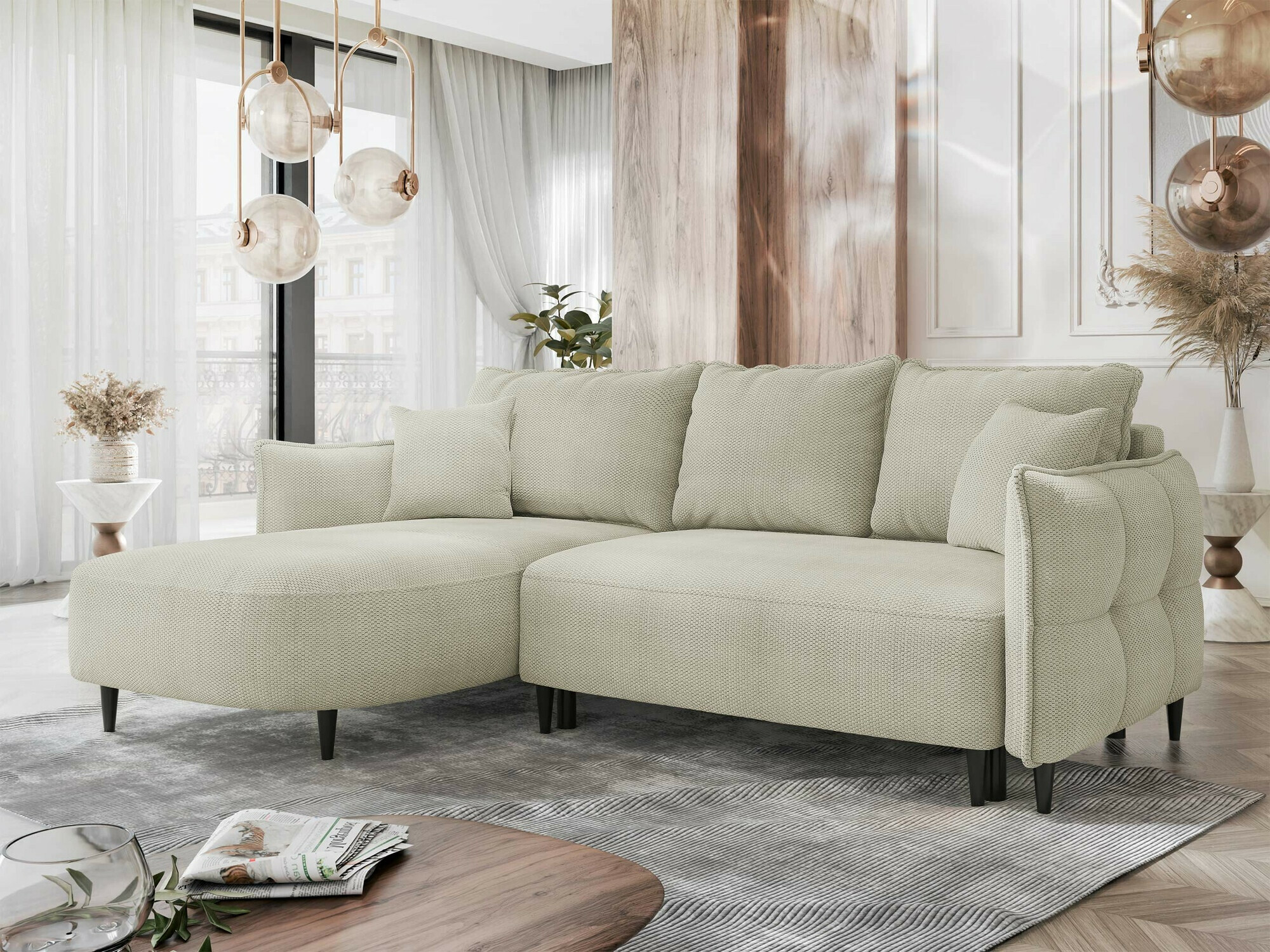 Hjørnesofa TrendyNest Ocelis (Onega 02)