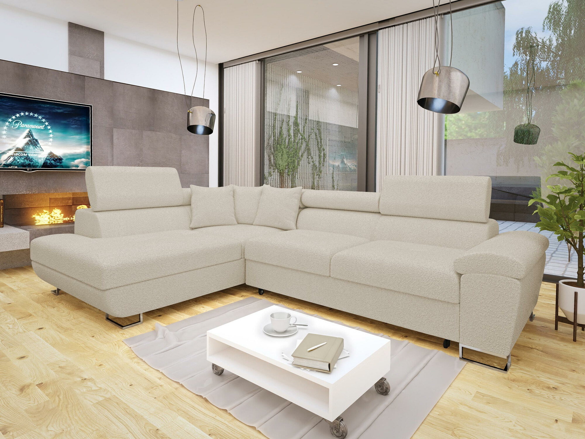 Hjørnesofa Comfivo Ruta VII (Abriamo 03)
