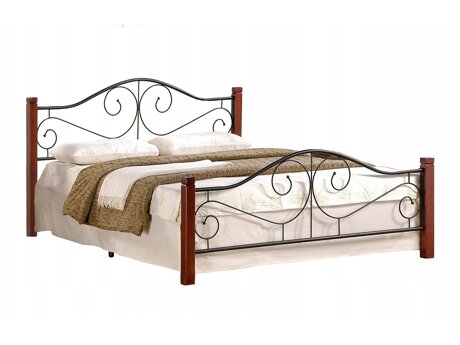 Seng Houston 574 (Kirsebær + Sort)