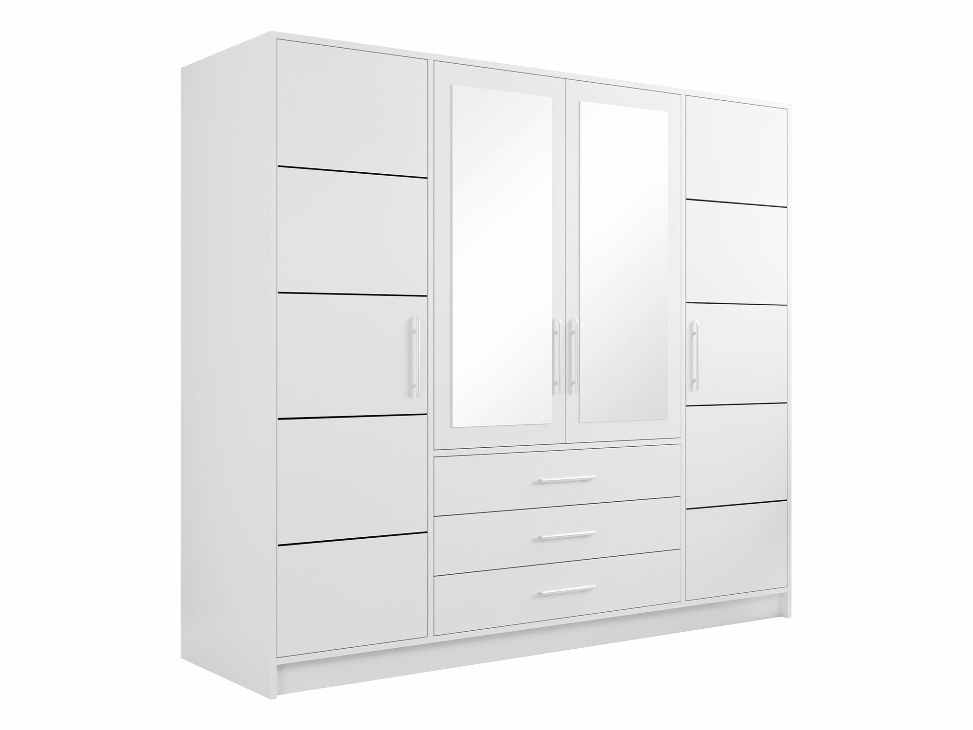 Garderobeskab Dortivu (Hvid)