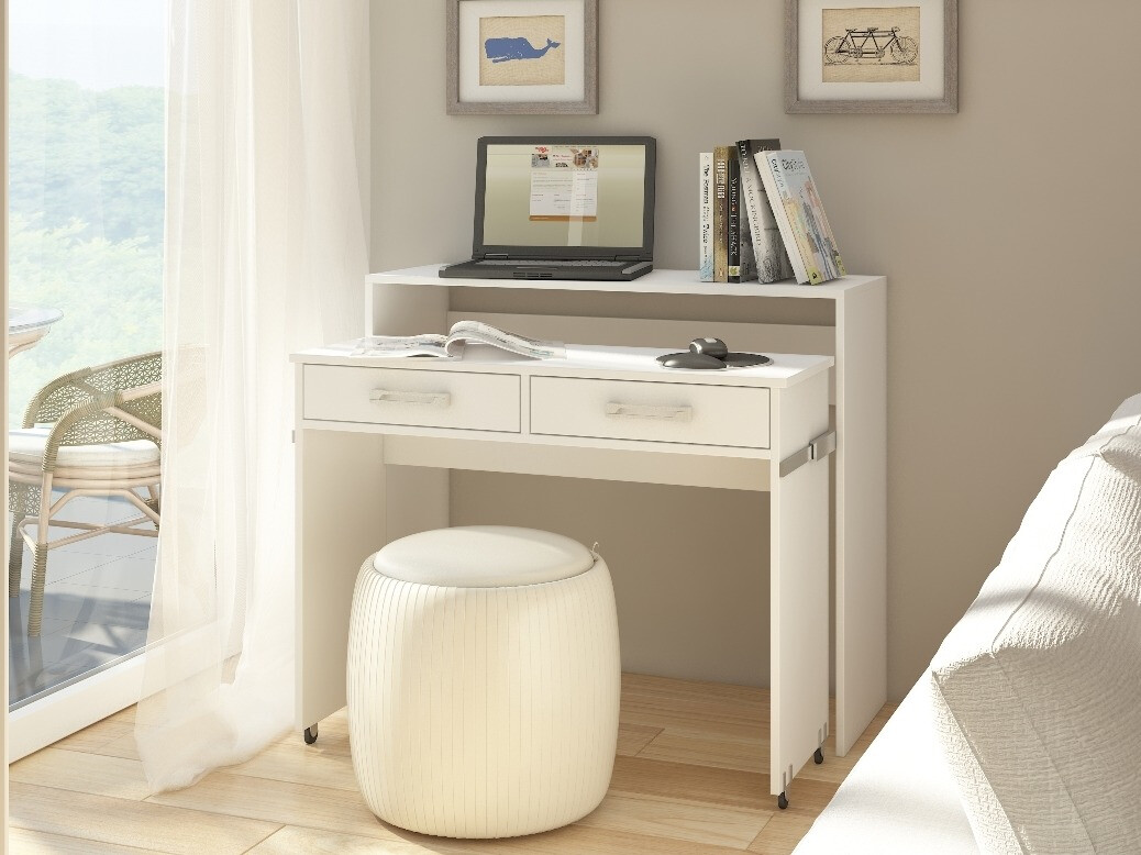 Skrivebord Gilroy 103 (Hvid)