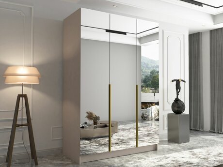 Garderobeskab Closico 196 (Kashmir + Gylden)