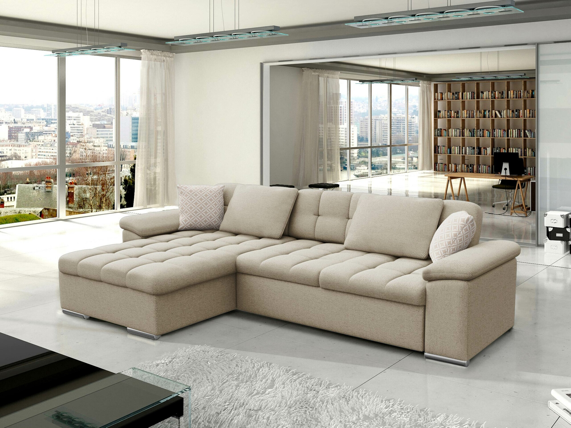 Hjørnesofa Comfivo Mica II (Matana 17 + Evo 27)