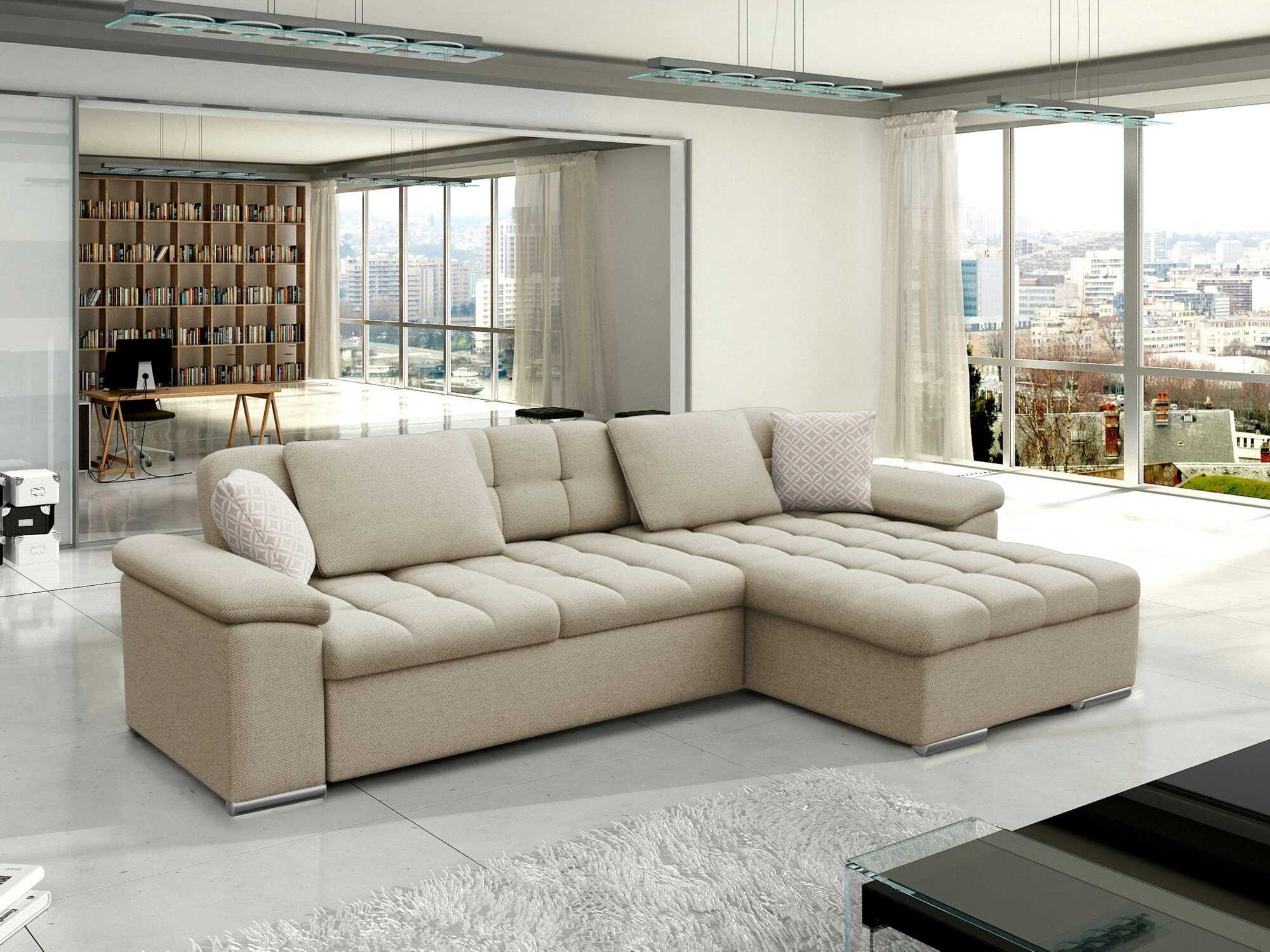 Hjørnesofa Comfivo Mica II (Matana 17 + Evo 27)