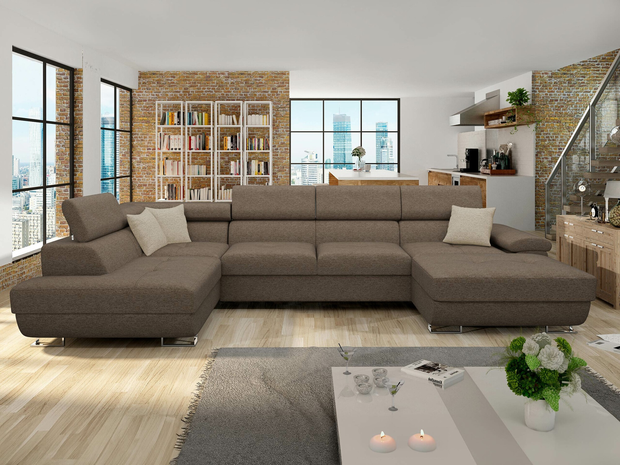 Hjørnesofa Comfivo Ruta IV (Matana 19 + Matana 17)
