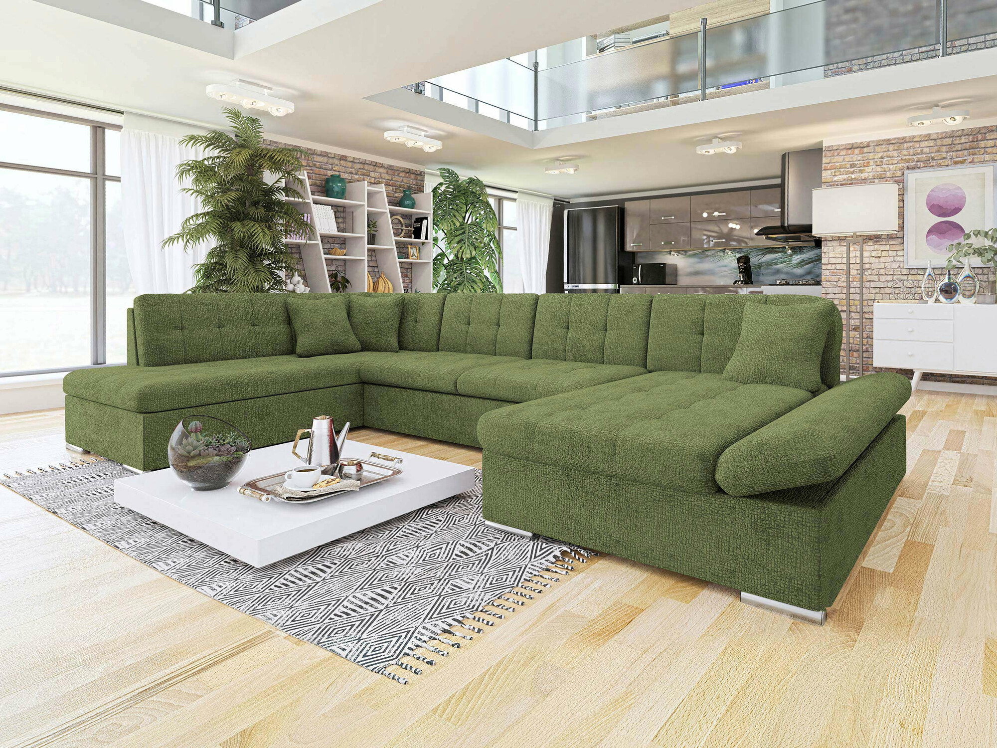 Hjørnesofa Comfivo Tilia II (Fragola 65)