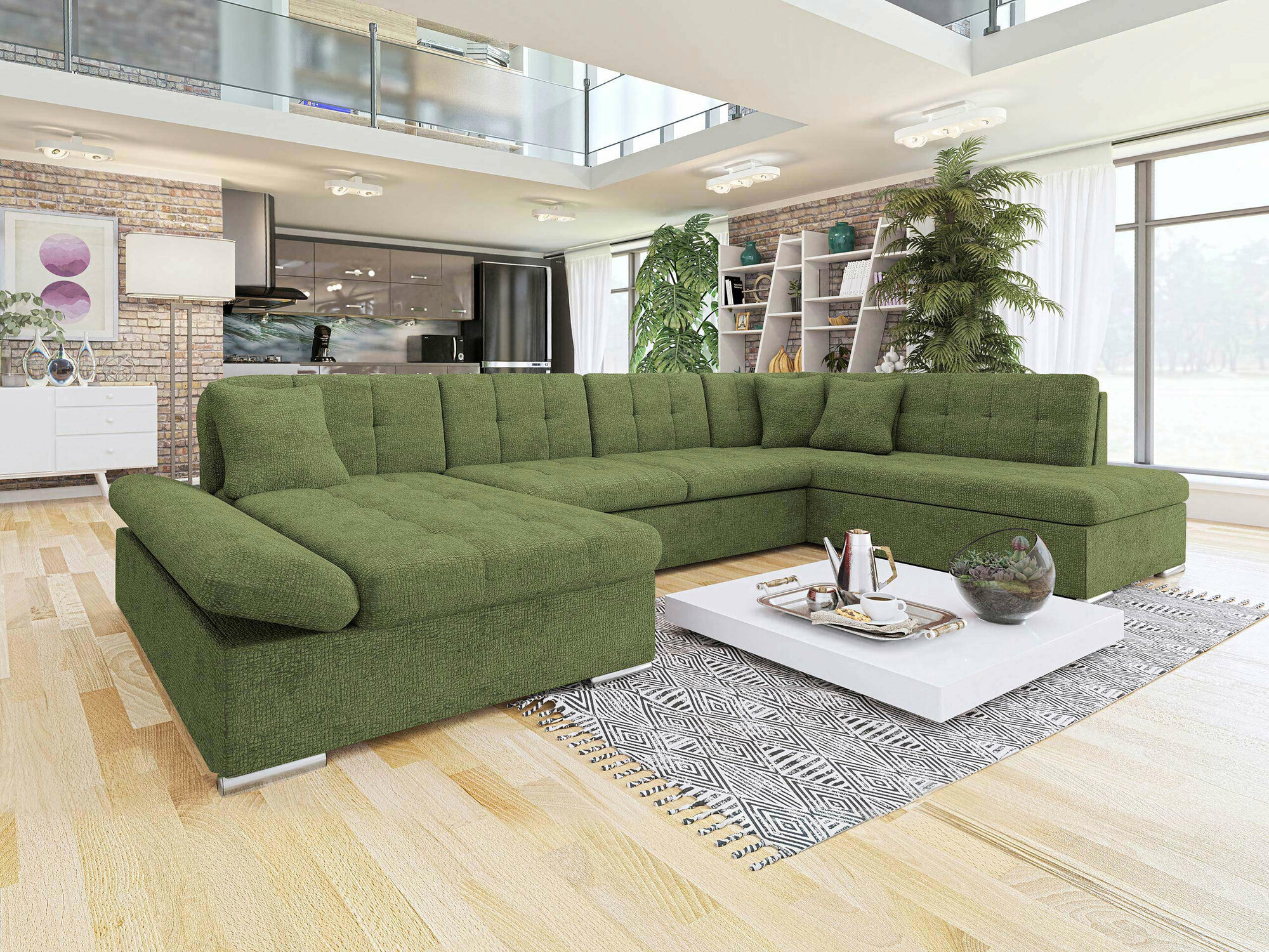 Hjørnesofa Comfivo Tilia II (Fragola 65)